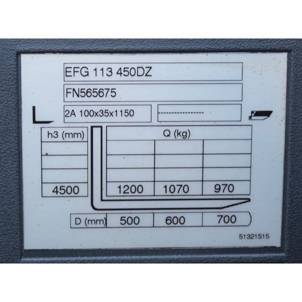 2018 جنجهينريتش EFG 113 450 DZ-48571568