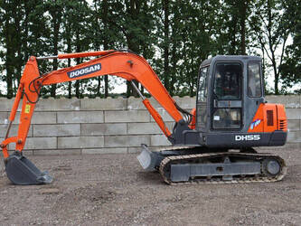 Image de PELLETEUSES SUR CHENILLES 2010 Doosan DH55-V