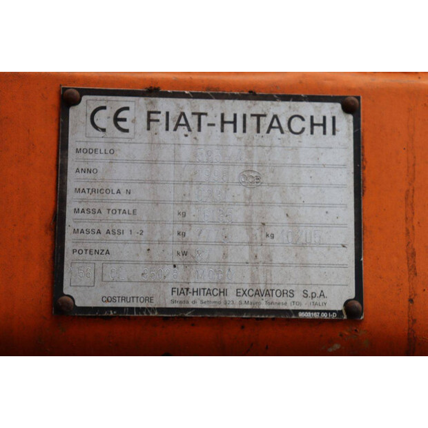 1996 فيات هايتاشي Hitachi 595-A-48590934