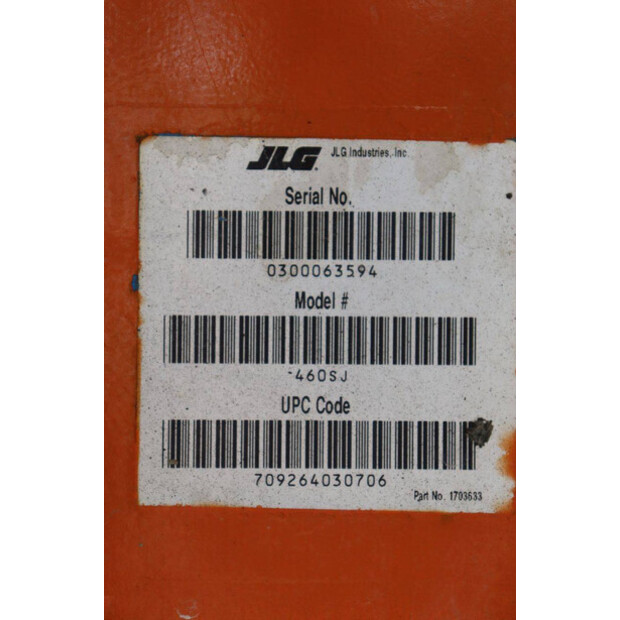 2001 JLG 460SJ-48591236