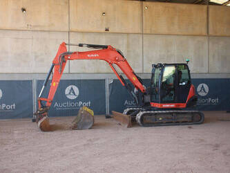 Image de PELLETEUSES 2019 KUBOTA KX080-4A2