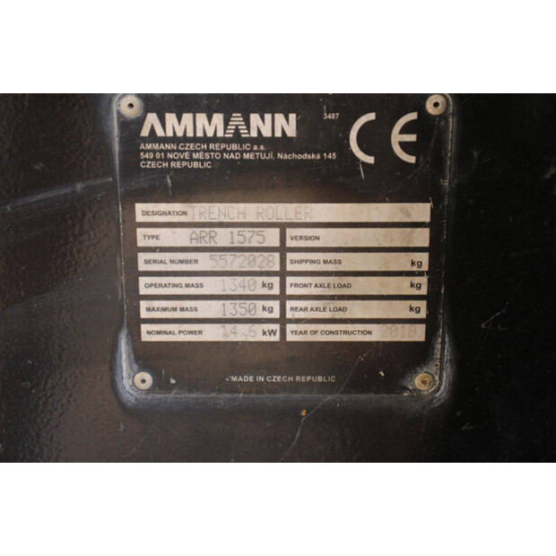 2018 AMMANN ARR 1575-48593355