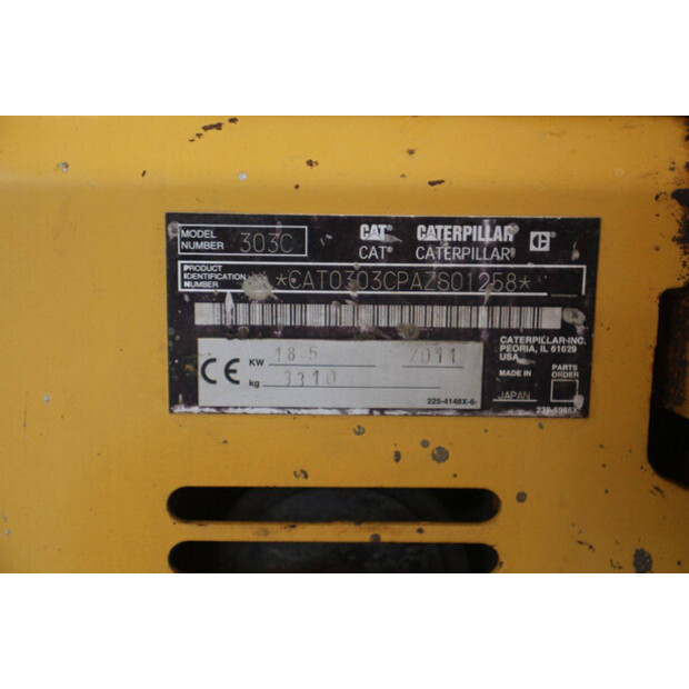 2011 Caterpillar 303C-48593531