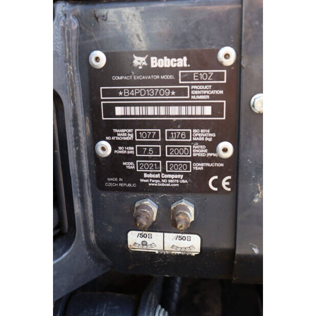 2020 BOBCAT E10Z-48594574