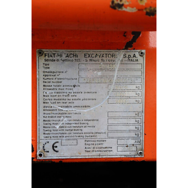 2000 Fiat Hitachi EX135W-48595058