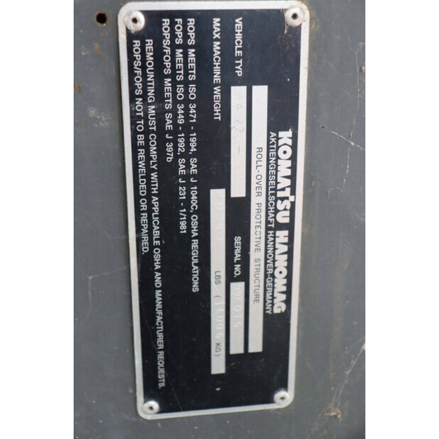 1999 Komatsu WA 270-3-48595334