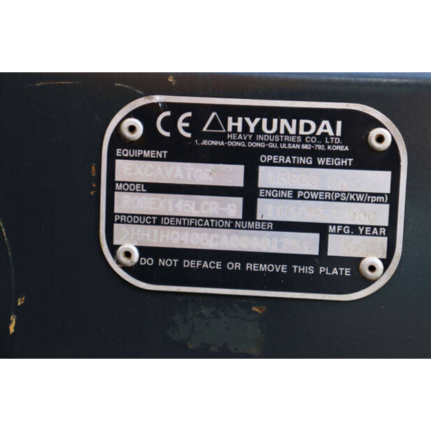 2010 Hyundai Robex 145LCR-9A-48595362
