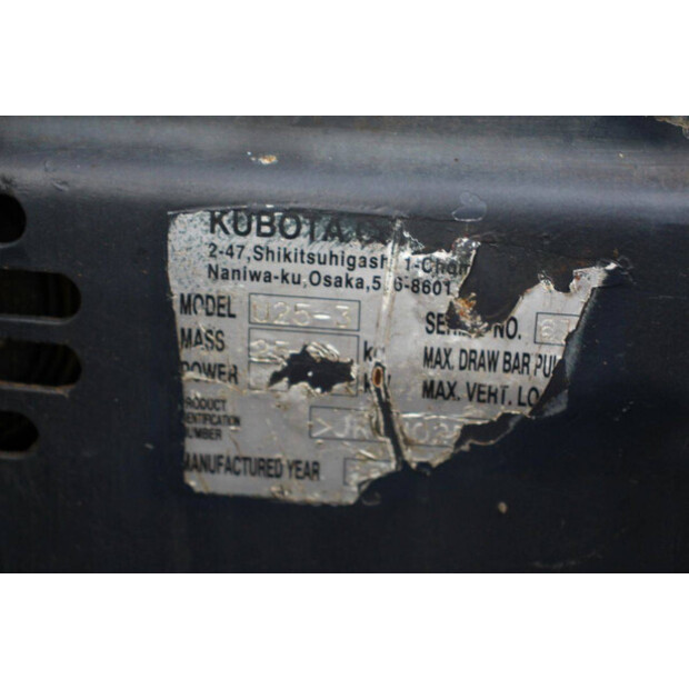 KUBOTA U25-3-48597149