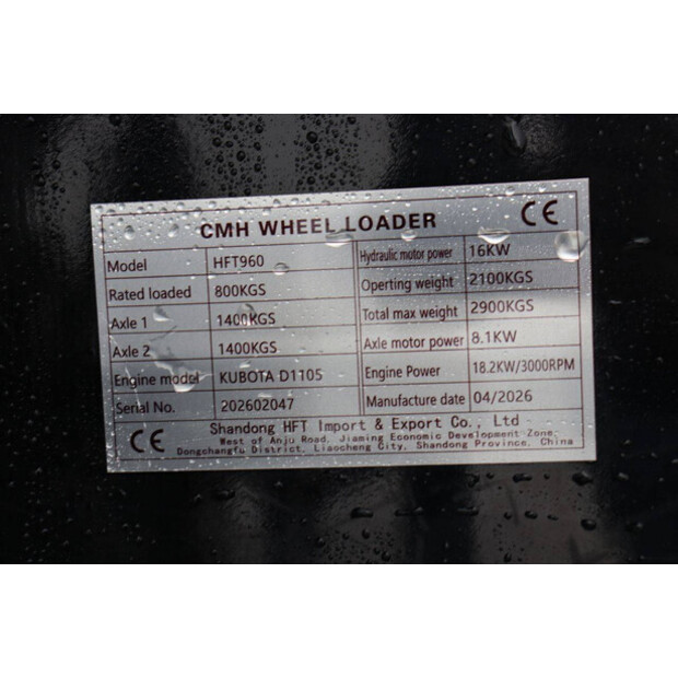 2026 CMH HFT960-48601418