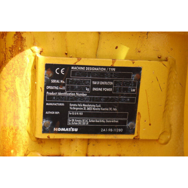 2024 Komatsu PC16R-3HS-48602887