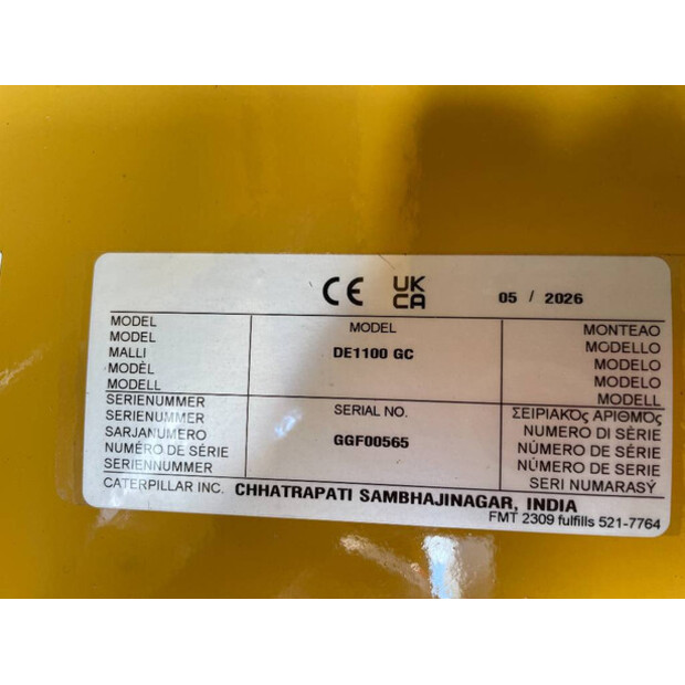 2026 كاتربيلر DE1100GC-48623477