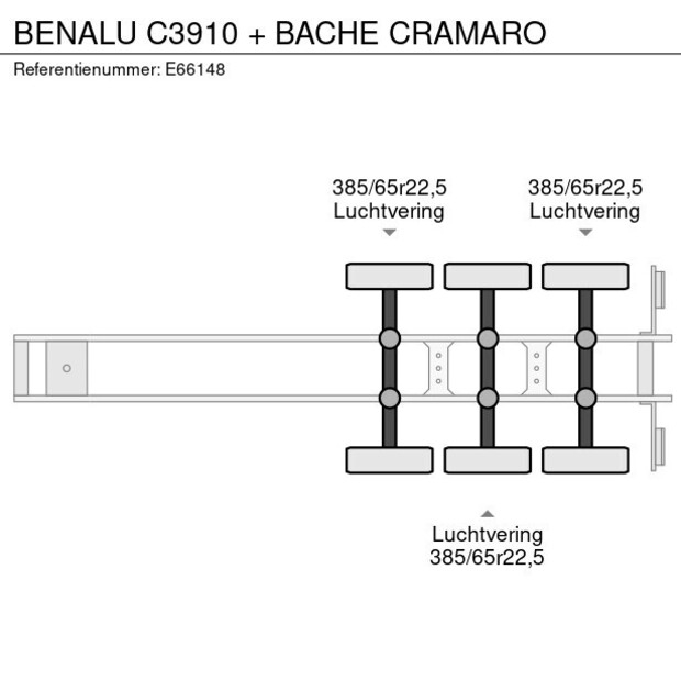2017 BENALU C3910 + BACHE CRAMARO-48630531