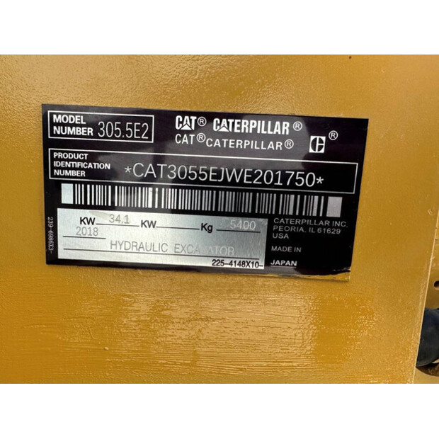 2018 Caterpillar 305.5E2-48630806