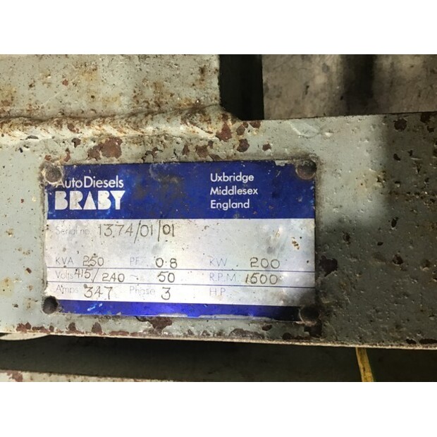 DORMAN 6QTCA GENERATOR 250 KVA USED-48686003