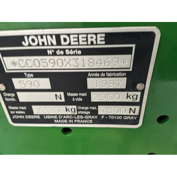 1997 JOHN DEERE 590-48686055