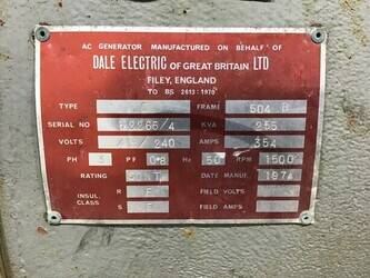 dorman-6qt-generator-255-kva-used-48686127