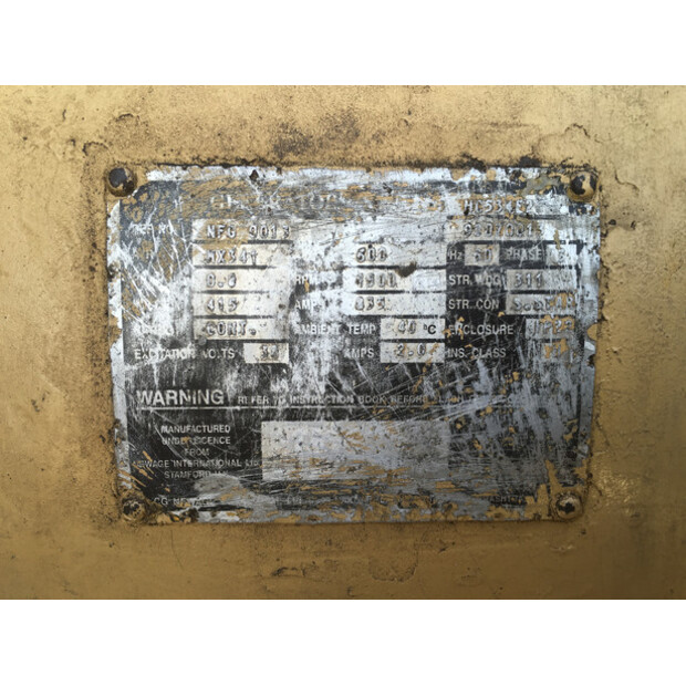 CATERPILLAR 3412 DITA GENERATOR 600 KVA USED-48686520