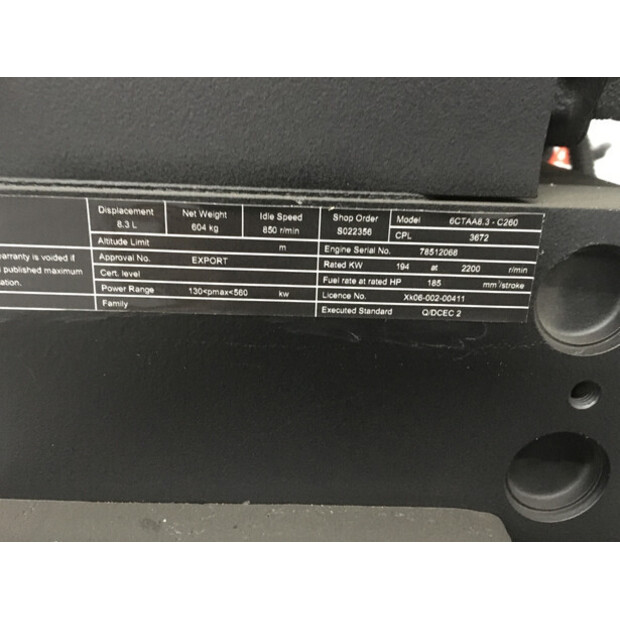 CUMMINS 6CTA8.3 CPL3672 NEW-48686979
