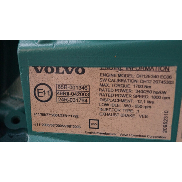 VOLVO DH12E380 RECONDITIONED-48687164