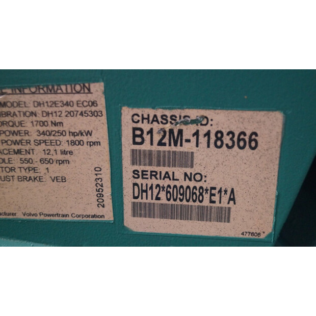VOLVO DH12E380 RECONDITIONED-48687166