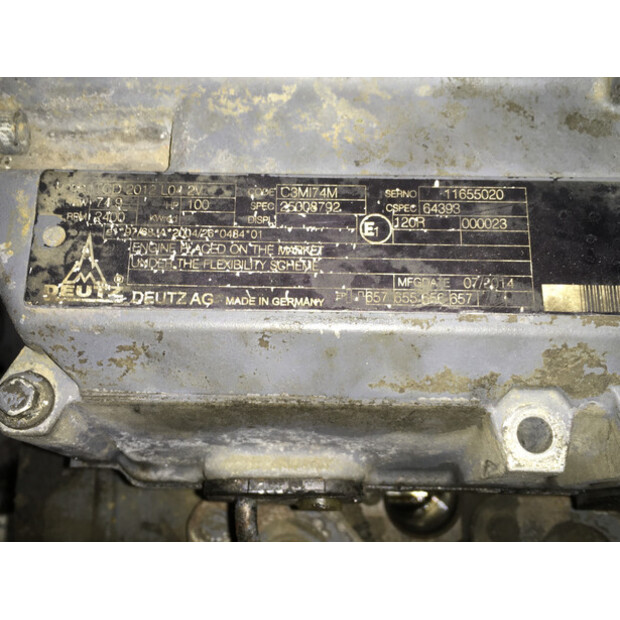 DEUTZ TCD2012L04 2V FOR PARTS-48687312