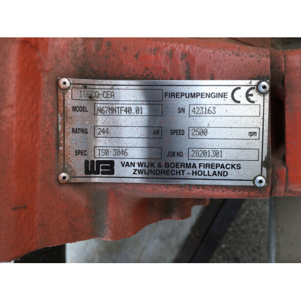 IVECO N67MNTF40.01 PUMP 450M³/H USED-48687381