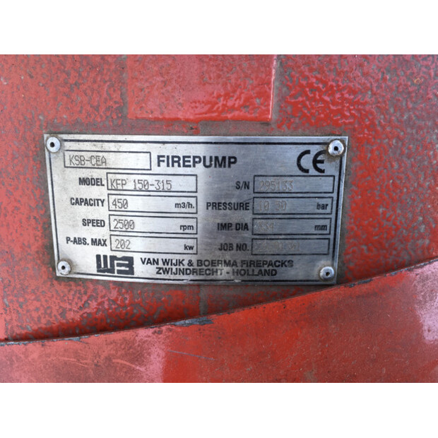 IVECO N67MNTF40.01 PUMP 450M³/H USED-48687385