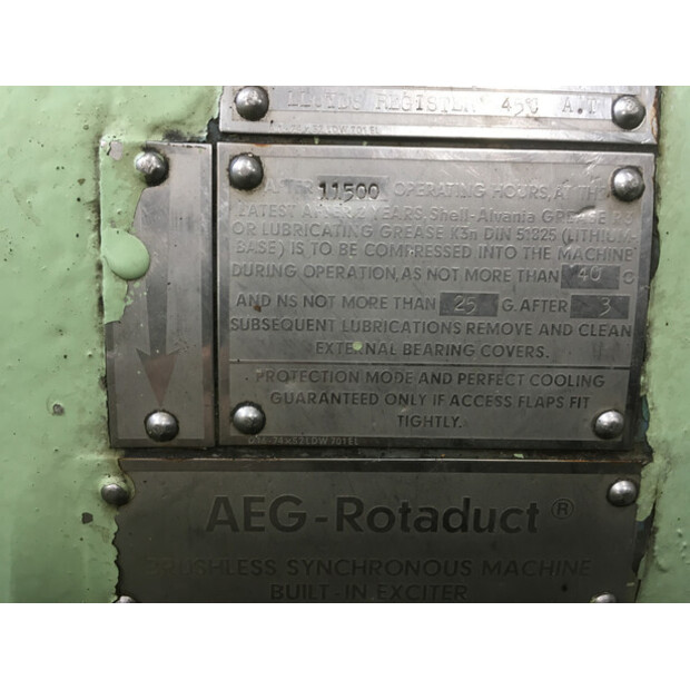 SCANIA DSI14.02 GENERATOR 300KVA USED-48687402