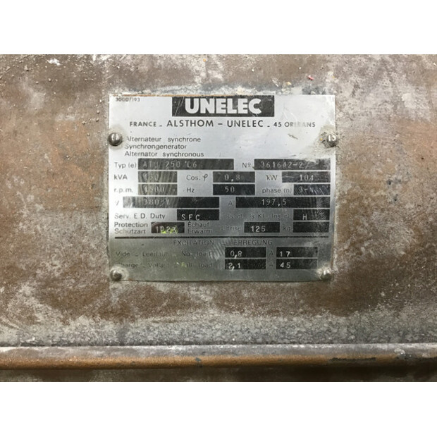 RENAULT MIDS062030 GENERATOR 130KVA USED-48687753