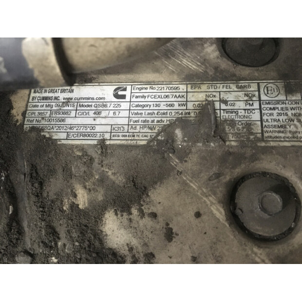 CUMMINS QSB6.7 CPL3857 FOR PARTS-48687885