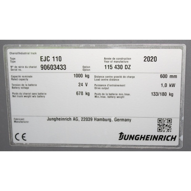 2020 جنجهينريتش EJC 110 430 DZ-48697255