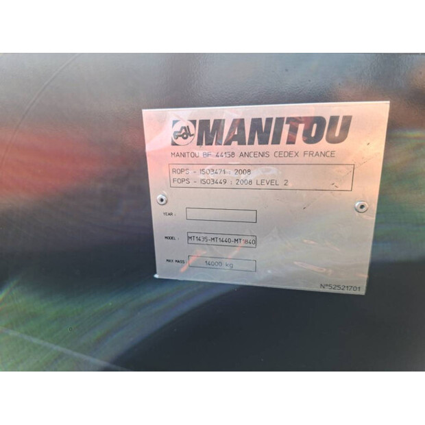 2021 Manitou MT 1840-48711053