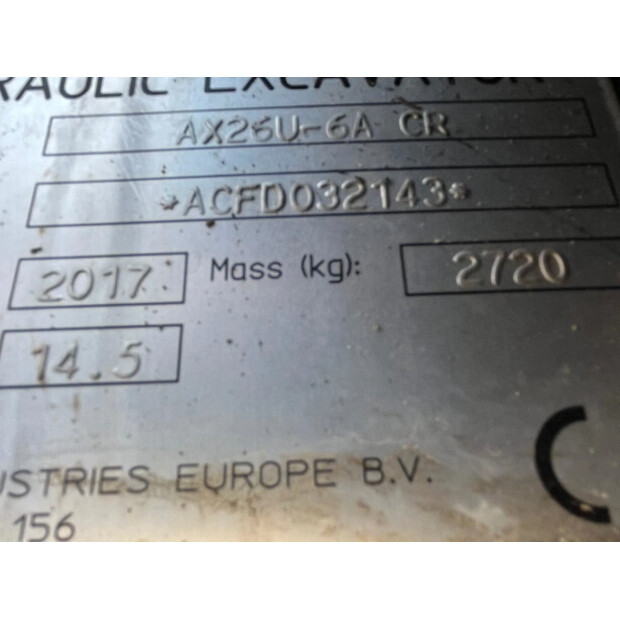 2017 ايرمان AX26U-6A CR-48715279