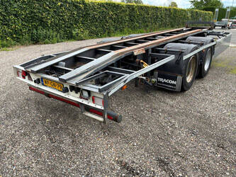 Image for FLATBED TRAILERS 2004 Tracon Uden TM. 14,2