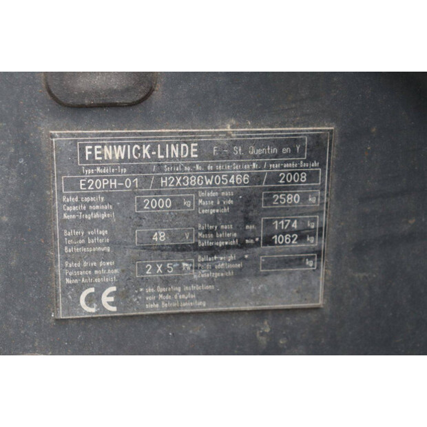 2008 Linde E20PH-01-48718171