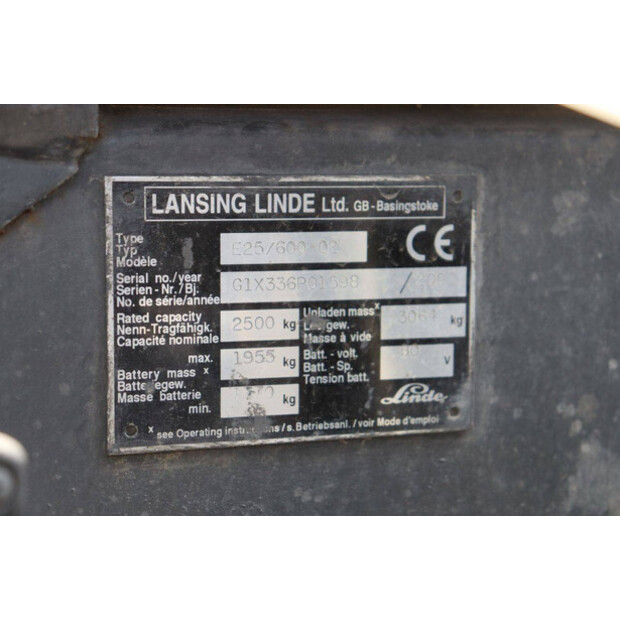 2000 Linde E25/600-02-48718225