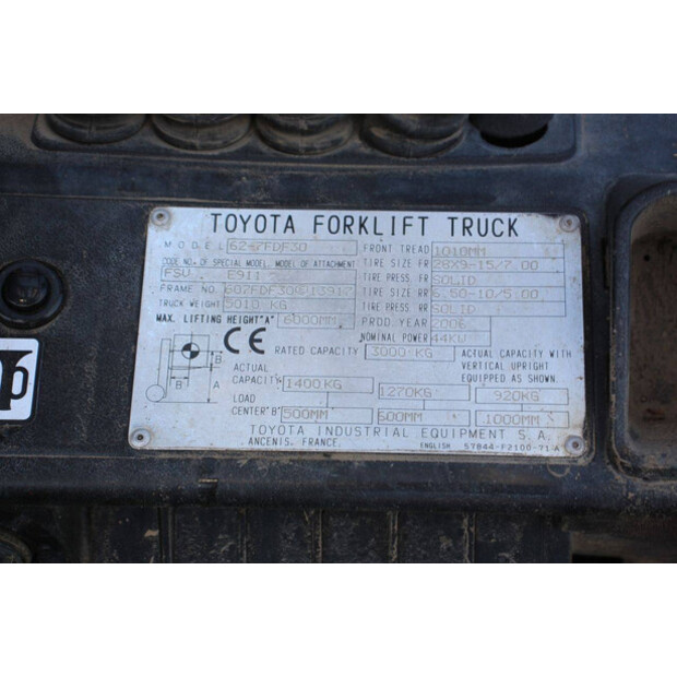 2006 Toyota 62-7FDF30-48719754
