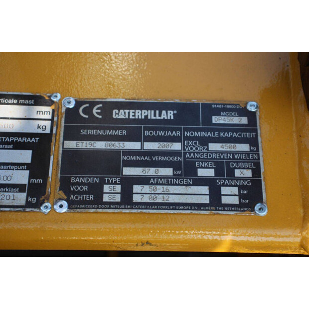 2007 Caterpillar DP45K-2-48719784