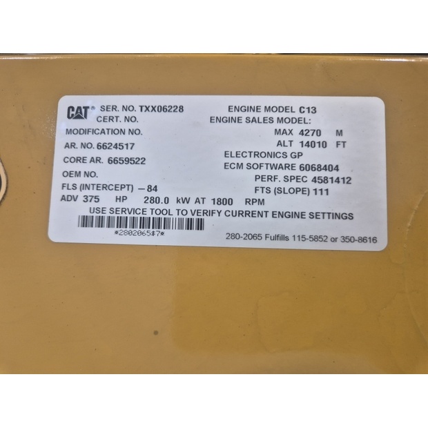 Caterpillar Engine (Plant) C13-48730918