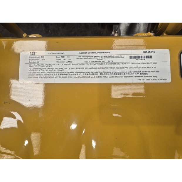 Caterpillar Engine (Plant) C13-48731086