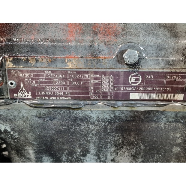 Deutz Engine (Plant) BF4M2012-48731290