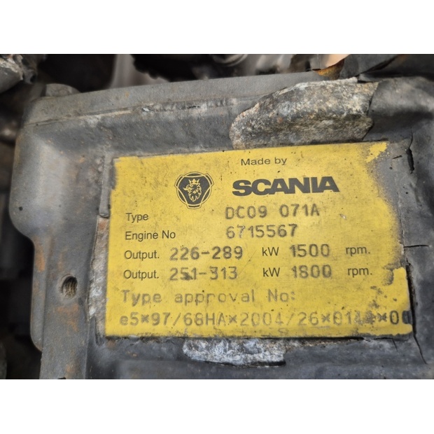 Scania Engine (Industrial) DC09 071A-48733468