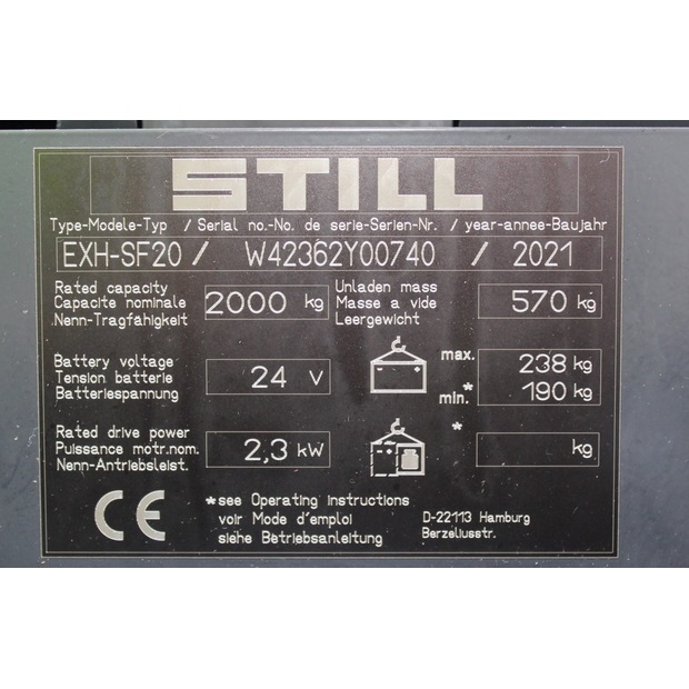 2021 Still EXH-SF20 LI-ION-48735385
