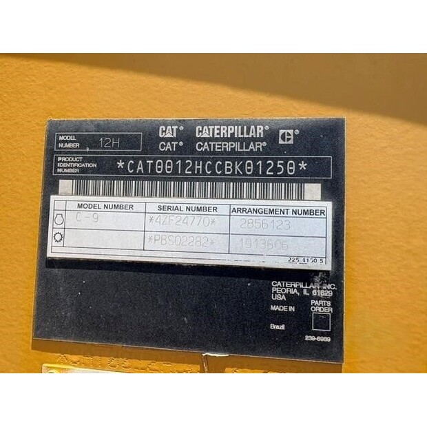 2006 Caterpillar 12H-48751913