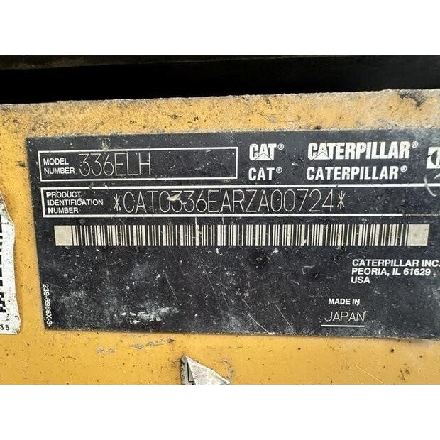 2014 Caterpillar 336EL H-48755504
