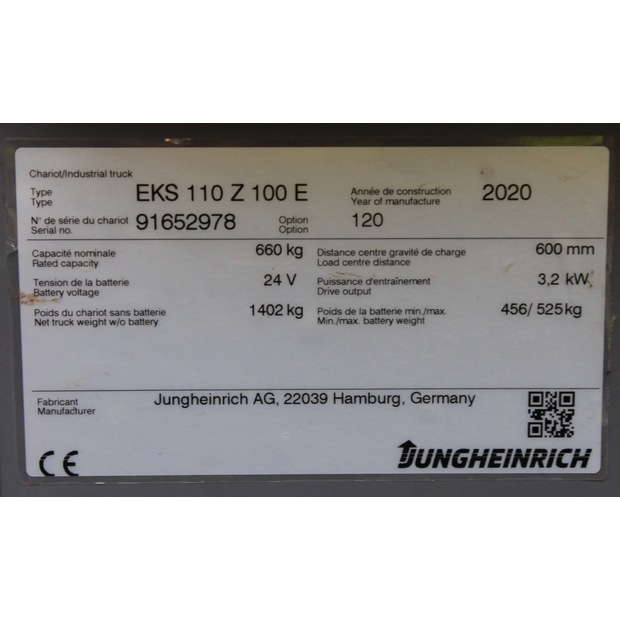 2020 جنجهينريتش EKS 110 Z 100E-48761601