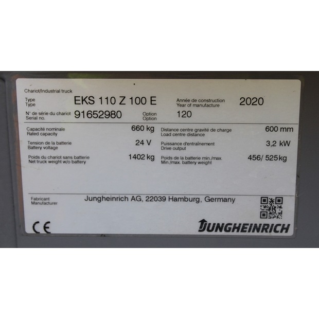 2020 جنجهينريتش EKS 110 Z 100E-48761619