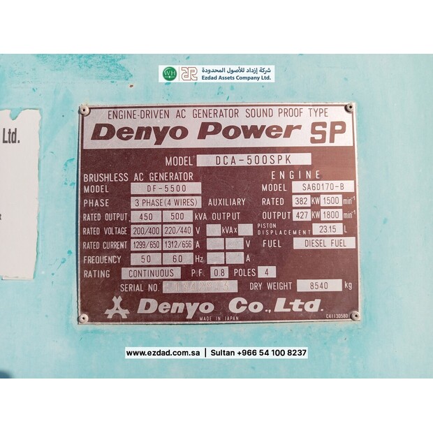 دينيو DCA-500 KVA-48776264
