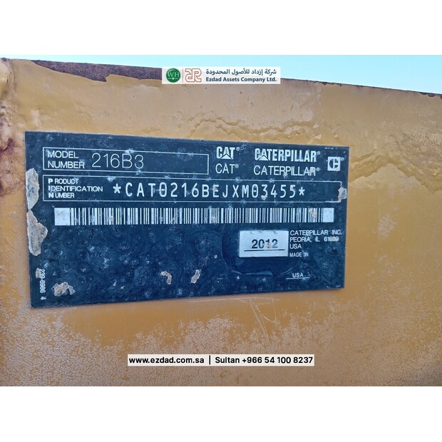 2012 كاتربيلر 216B-48778466
