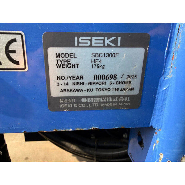 2015 Iseki SBC1300F-48778874
